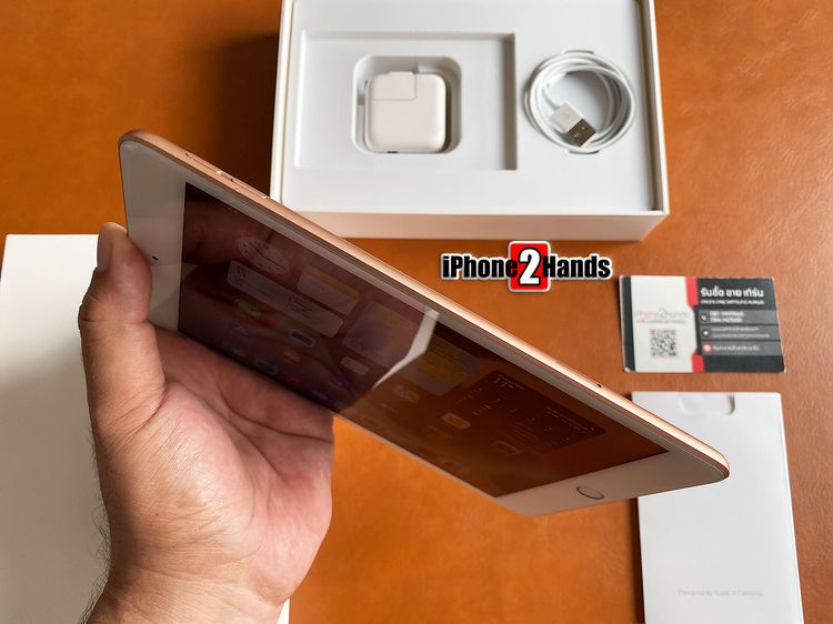 iPad Mini 5 สีทอง 256gb Cellular Wifi อุปกรณ์ครบกล่อง มือสอง ราคาถูก รูปที่ 6
