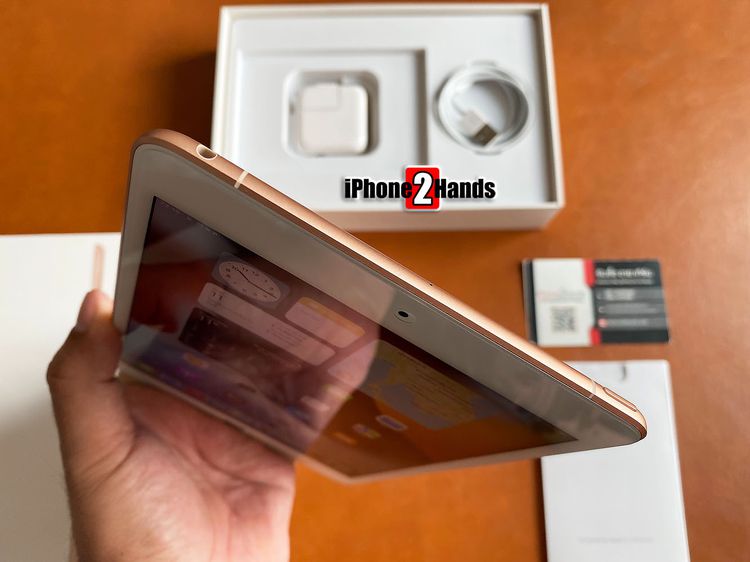 iPad Mini 5 สีทอง 256gb Cellular Wifi อุปกรณ์ครบกล่อง มือสอง ราคาถูก รูปที่ 4