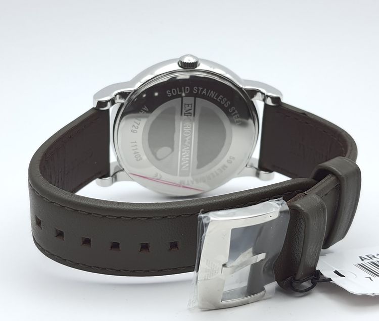 นาฬิกา EMPORIO ARMANI MEN'S AR1729 41 MM QUARTZ พร้อมกล่อง (ใหม่) รูปที่ 4