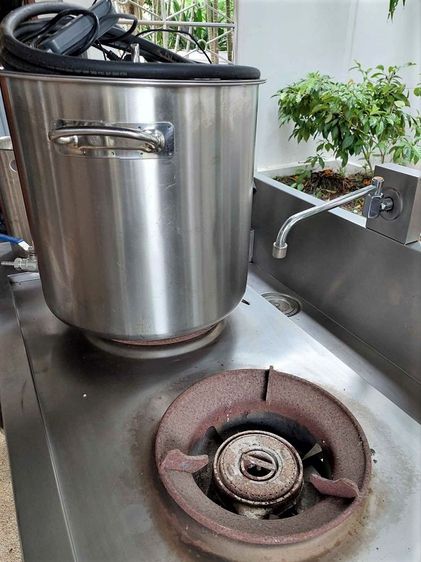 Home beer Brewery with SS gas stove รูปที่ 3