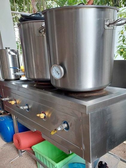 Home beer Brewery with SS gas stove รูปที่ 6