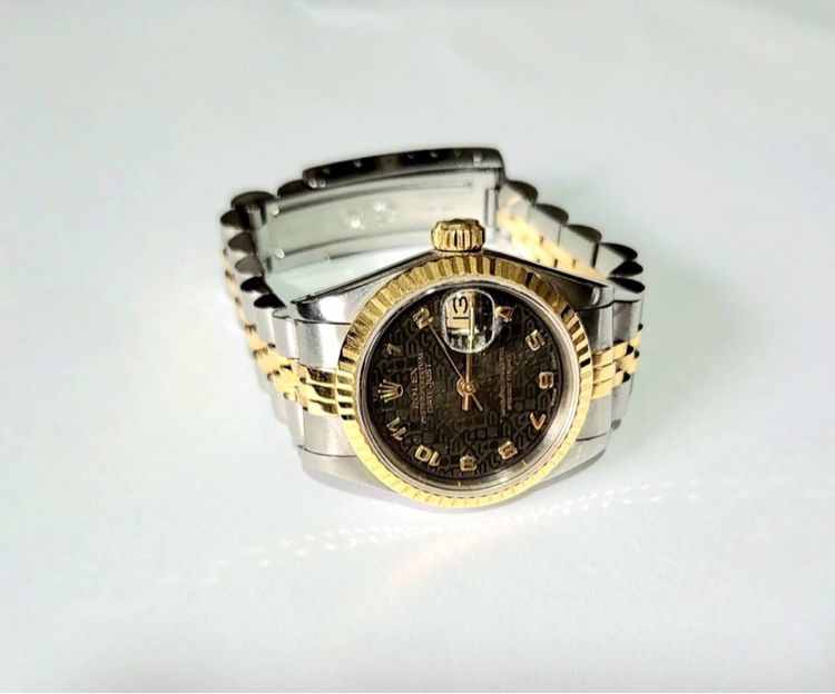 ♛ Rolex ♛ Date-Just Lady Size 26mm สภาพดี เรียบหรู  รูปที่ 3