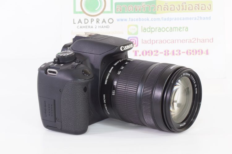 Canon 700D+18-135 STM แบ็ตฯ2 เลนส์เดียวจบ  รูปที่ 4
