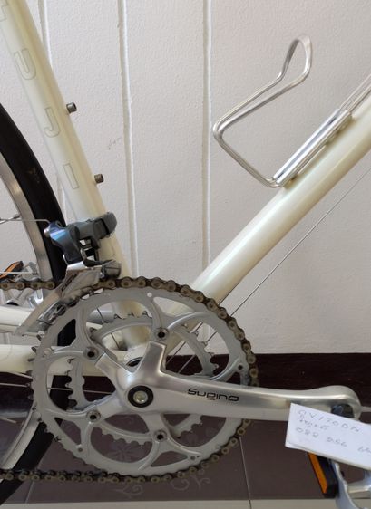 ขายจักรยานเสือหมอบ FUJI BALLAD R แฮนด์หมอบ 16 สปีด สภาพ 90 สีขาช้าง รูปที่ 7