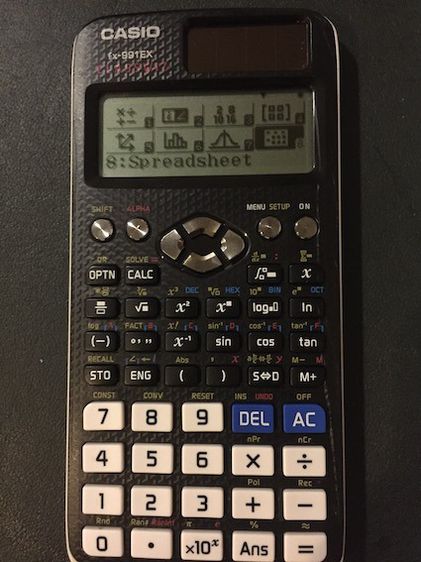 Casio FX 991 EX Classwiz Calculator เครื่องคิดเลขวิทยาศาสตร์ รูปที่ 6