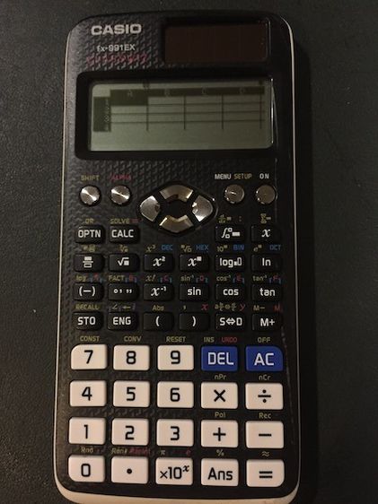 Casio FX 991 EX Classwiz Calculator เครื่องคิดเลขวิทยาศาสตร์ รูปที่ 5