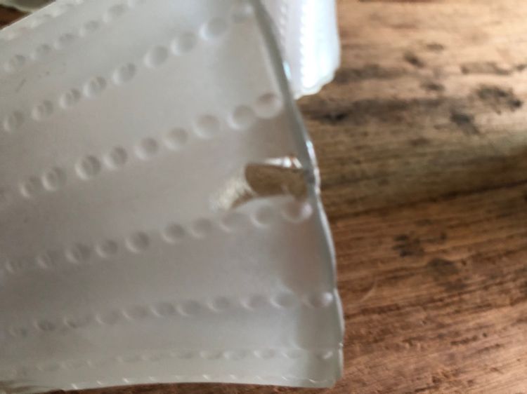 โป๊ะไฟแก้วเก่า รูปที่ 2