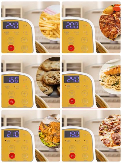 หม้ออบลมร้อน หม้อทอด 7 ลิตร รูปที่ 10