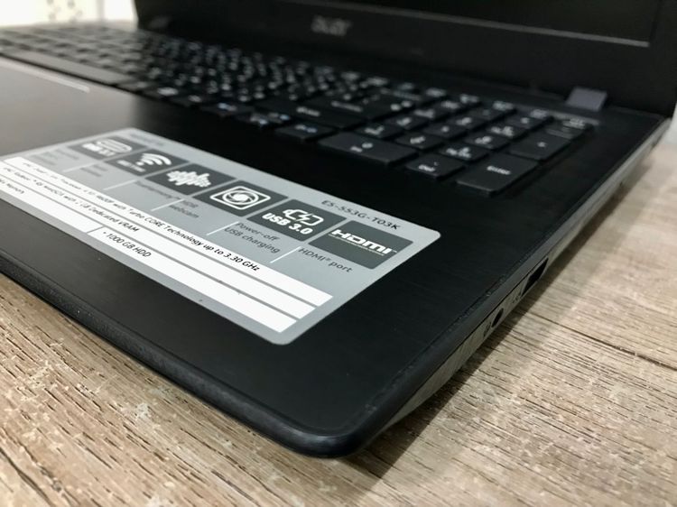 ขาย โน๊ตบุ๊ค Acer E5-553G AMD A10-9600P CPU 2.40 GHz RAM 8 GB HDD 1TB การ์ดจอแยก 2GB จอ 15.6 นิ้ว รูปที่ 7