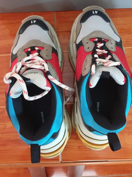 Balenciaga Sneaker Tess s.Gomma  BLU RED GRAY E 41 รูปที่ 5