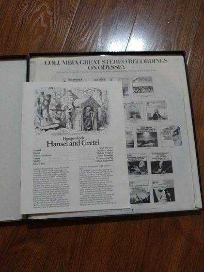 ขายแผ่นเสียงเพลงสากล Metropolitan Opera อัลบั้มชุด HUMPERDINCK Hansel and Gretel แผ่นลิขสิทธิ์แท้ Boxset 2 แผ่นพร้อม Booklet สวย สภาพดี รูปที่ 3