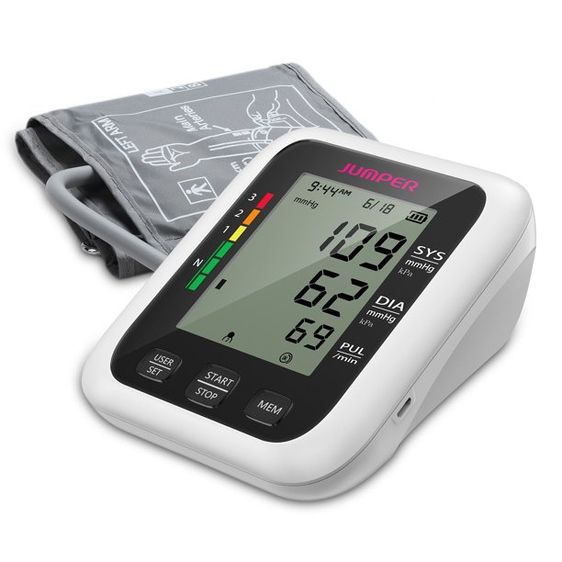 🔔ส่งฟรี🔔 Jumper เครื่องวัดความดันโลหิต รุ่น JPD-HA100 Blood Pressure Monitor Model HA100 รูปที่ 7