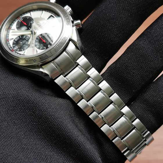 Omega Speedmaster Chronometer Date White dial Automatic Watch (Panda)  รูปที่ 7