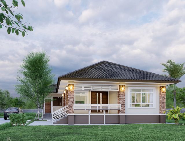 รับออกแบบ3D Perspective - เขียนแบบก่อสร้างยื่นขออนุญาตก่อสร้าง รูปที่ 9