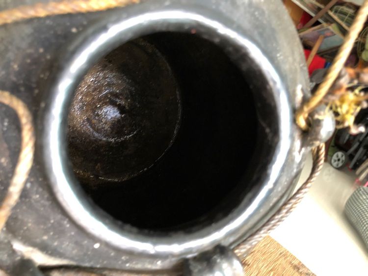 กานํ้าชาดินเคลือบสี่หูโบราณ รูปที่ 6