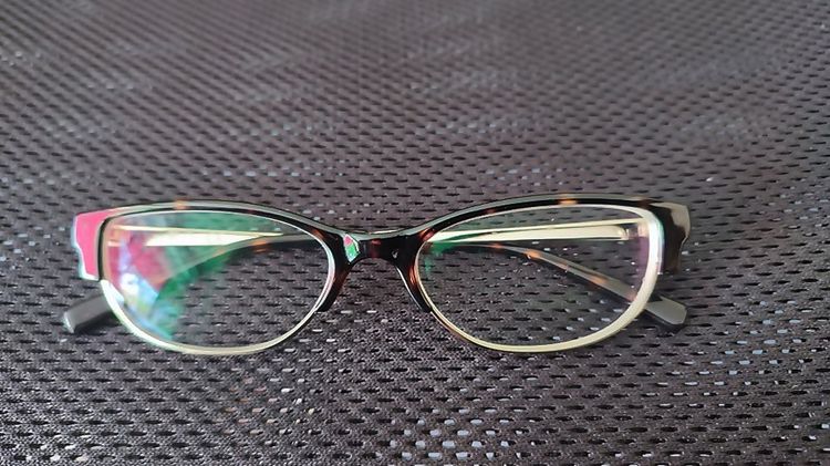 DKNY DY4622 3016 Eyeglasses Frame 51-16-135 Brown Tortoise Gold R106 CATEYE G118 กรอบแว่นของแท้มือสอง เอาไปเปลี่ยนเลนส์ตามสะดวกครับ รุ่นนี้ร รูปที่ 1