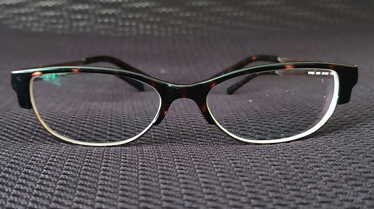 DKNY DY4622 3016 Eyeglasses Frame 51-16-135 Brown Tortoise Gold R106 CATEYE G118 กรอบแว่นของแท้มือสอง เอาไปเปลี่ยนเลนส์ตามสะดวกครับ รุ่นนี้ร รูปที่ 9