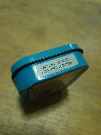 กล่องเหล็กสังกะสี Strepsils (สเตร็ปซิล) รุ่นเก่า สีฟ้าอ่อน ปี 1998 ใบที่ 2 รูปที่ 9