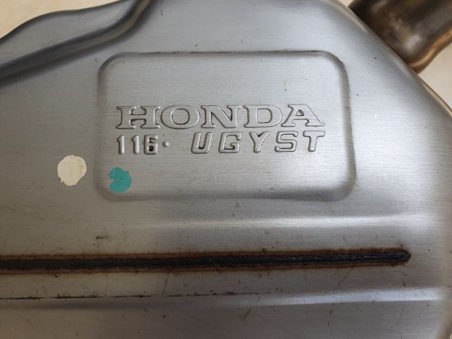 หม้อพักท่อไอเสีย แท้ถอด Honda Civic FC 2020 รูปที่ 2