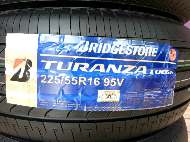 ยางใหม่ค้างปี 225 55 16 ปี18 Bridgestone T005a ประกันบวม 2 ปี ใส่ฟรี-ส่งฟรี(เก็บเงินปลายทาง)ชุดละ 6990.-NET รูปที่ 4
