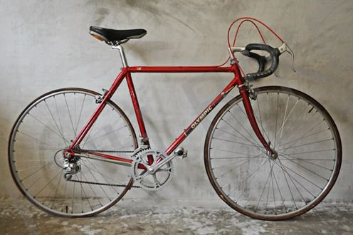 ขายจักรยานเสือหมอบมือสอง FUJI OLYMPIC เฟรมโครโมลี่ ไซร์ 52cm