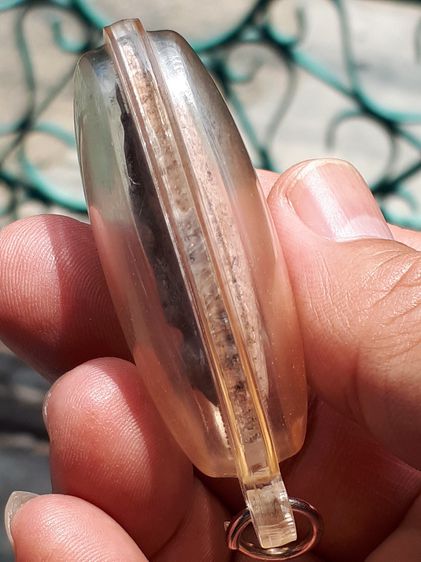 พระกรุวัดพลับ พิมพ์วันทาเสมา เนื้อผง เนื้อออกสีเทา มีฟองเต้าหู้ ดินกรุ สวย สมบูรณ์ เก่า หายาก องค์นี้สวย แท้ดูง่าย เลี่ยมเดิม  สันนิษฐานว่าส รูปที่ 8