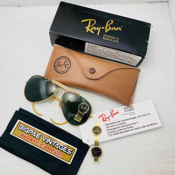 Vintage RAYBAN Aviator Outdoorman Made in USA 58 mm  รูปที่ 1
