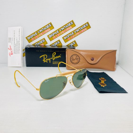 Vintage RAYBAN Aviator Outdoorman Made in USA 58 mm  รูปที่ 6