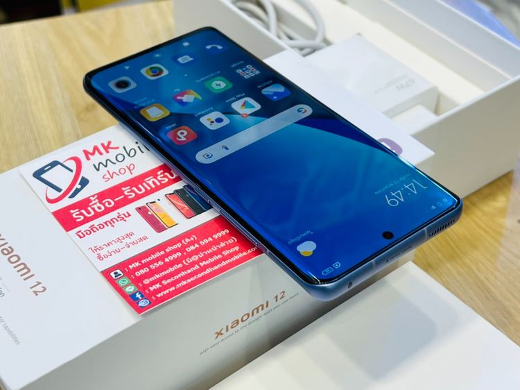 🔥 Xiaomi 12 (Mi 12) 5G Snap 8 Gen 1 Ram 12-256gb สี Blue ศูนย์ไทย อายุ 7 วัน 🏆 สภาพใหม่เอี่ยม ประกันยาว 2 ปี ถึง 04-05-2567 🔌 รูปที่ 5