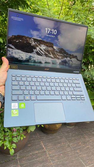 Acer Notebook Swift SF514-54GT5608 สี Charcoal Blue จอสัมผัส 14" เบาบางเฉียบ สภาพใหม่ ประกันเหลือ รูปที่ 1