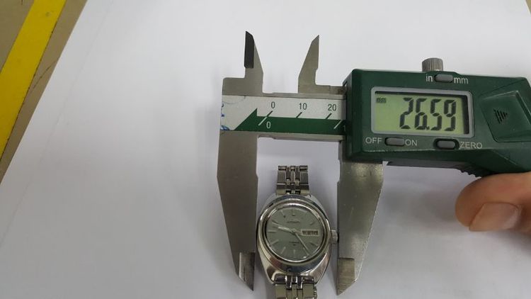 นาฬิกา SEIKO 17 jewels automatic ผู้หญิงแท้ มือสอง สวยๆ มีเก็บเงินปลายทาง รูปที่ 9