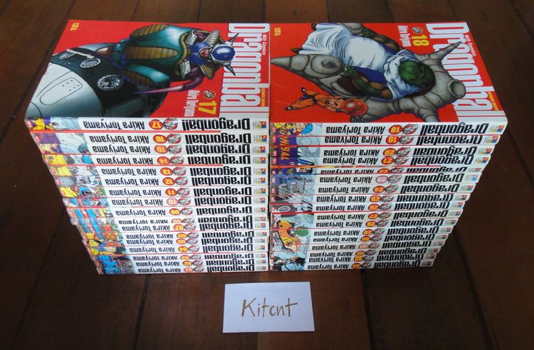 หนังสือการ์ตูน Dragonball Dragon Ball Big Book ดราก้อนบอล ปกแดง เล่ม 1-34 ครบจบ + Jaco + Nekomajin