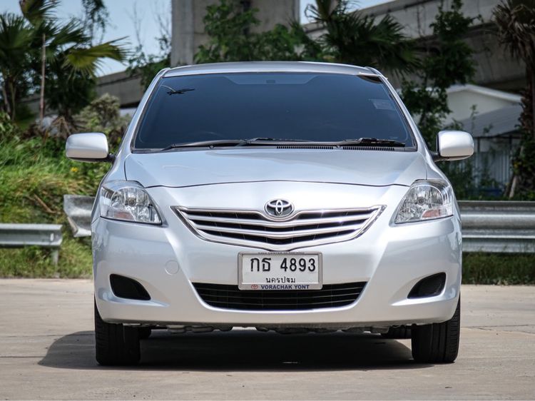 Toyota Vios 2012 1.5 J Sedan เบนซิน ไม่ติดแก๊ส เกียร์อัตโนมัติ บรอนซ์เงิน