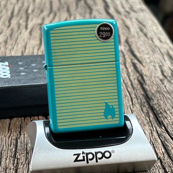 Zippo 48151 Zippo Design - Flat Turquoise  รูปที่ 2