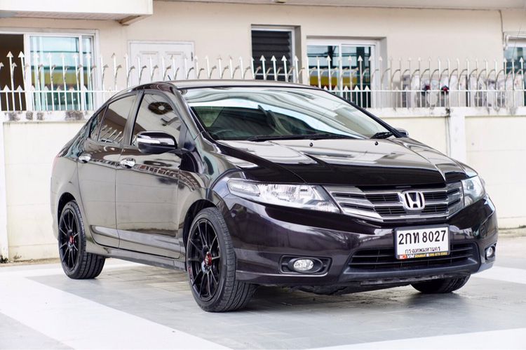 Honda City 2013 1.5 Sv i-VTEC Sedan เบนซิน ไม่ติดแก๊ส เกียร์อัตโนมัติ น้ำตาล