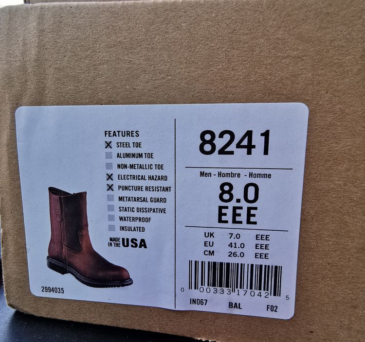 Red Wing Safety Shoes รุ่น 8241 รูปที่ 6