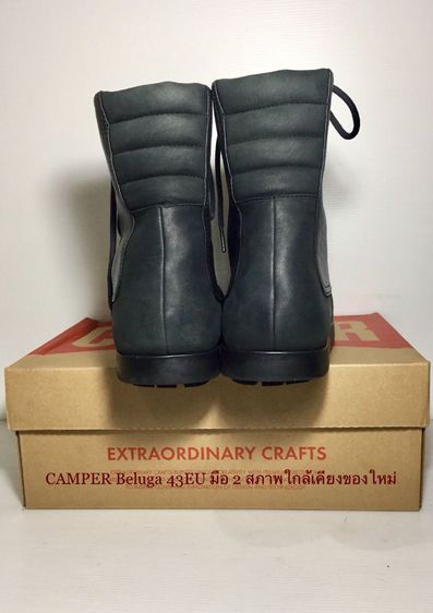CAMPER Boots 43EU(28.5cm) ของแท้ มือ 2 รุ่น Beluga, รองเท้าบู้ท CAMPER หนังแท้ไร้ริ้วรอย Original พื้นเต็มเหมือนใหม่ ไม่มีตำหนิใดๆ สวยมาก รูปที่ 12