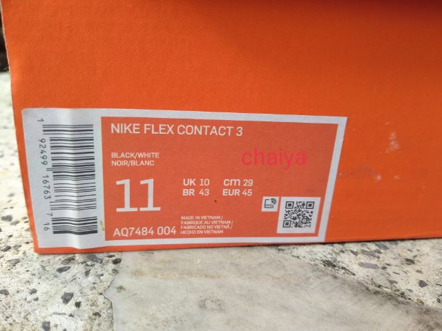 รองเท้าวิ่ง Nike flex contact 3 