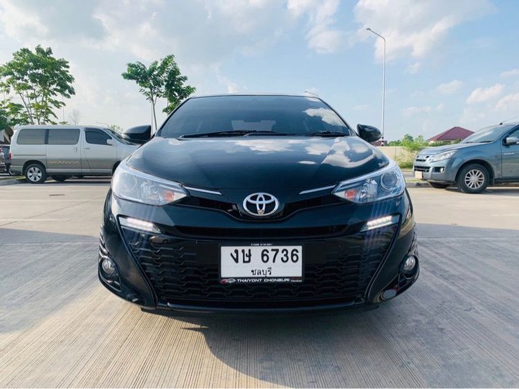 Toyota Yaris 2019 1.2 G Plus Utility-car เบนซิน ไม่ติดแก๊ส เกียร์อัตโนมัติ ดำ