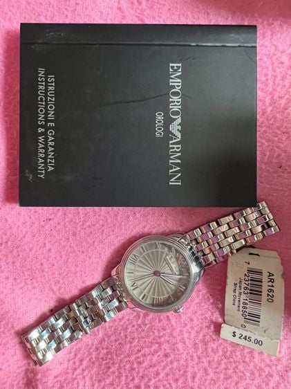 Emporio Armani เงิน นาฬิกาผู้หญิง