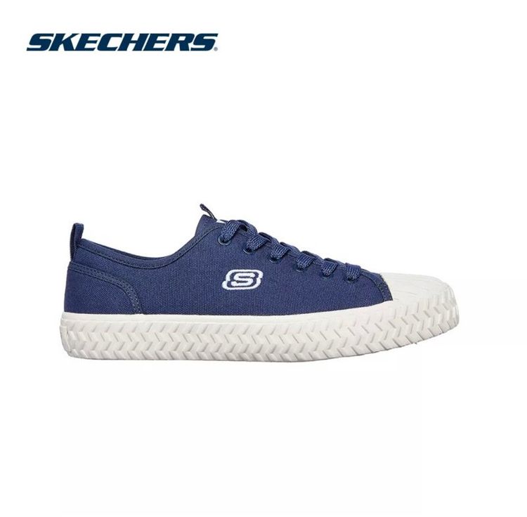 น้ำเงิน ผ้าใบ รองเท้าผ้าใบ รองเท้า Skechers ผู้หญิง US 6