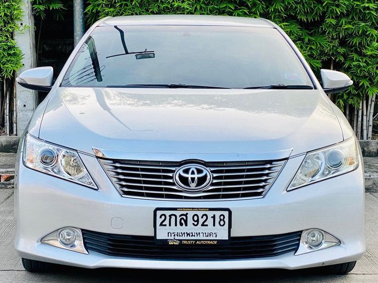 Toyota Camry 2013 2.0 G Sedan เบนซิน ไม่ติดแก๊ส เกียร์อัตโนมัติ บรอนซ์เงิน