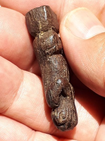 พระปิดตา หลวงปู่บุญ วัดกลางบางแก้ว ไม้โพธิ์ สูง 4 CM. เนื้อเรียบ แห้ง มัน เหี่ยว เก่า สวย สมบูรณ์ แท้ หายาก สุดขลัง รูปที่ 12