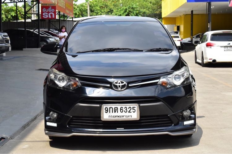 Toyota Vios 2015 1.5 Trd Sportivo Sedan เบนซิน ไม่ติดแก๊ส เกียร์อัตโนมัติ ดำ