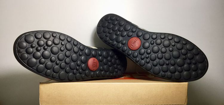 CAMPER Sneakers 45EU(29.0cm) ของแท้ มือ 2 รุ่น Pelotas, รองเท้า CAMPER หนังแท้ไร้ริ้วรอย พื้นเต็ม Genuine and Original สวยมาก  รูปที่ 9