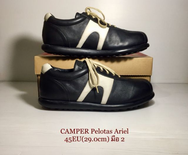 CAMPER Sneakers 45EU(29.0cm) ของแท้ มือ 2 รุ่น Pelotas, รองเท้า CAMPER หนังแท้ไร้ริ้วรอย พื้นเต็ม Genuine and Original สวยมาก  รูปที่ 14