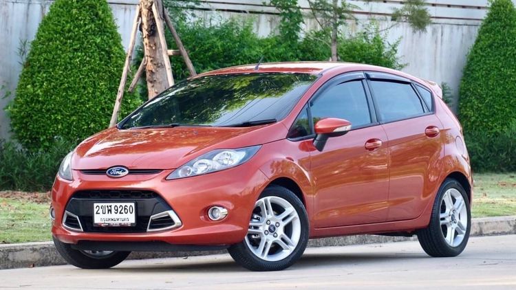 Ford Fiesta 2013 1.5 Sport Sedan เบนซิน ไม่ติดแก๊ส เกียร์อัตโนมัติ ส้ม