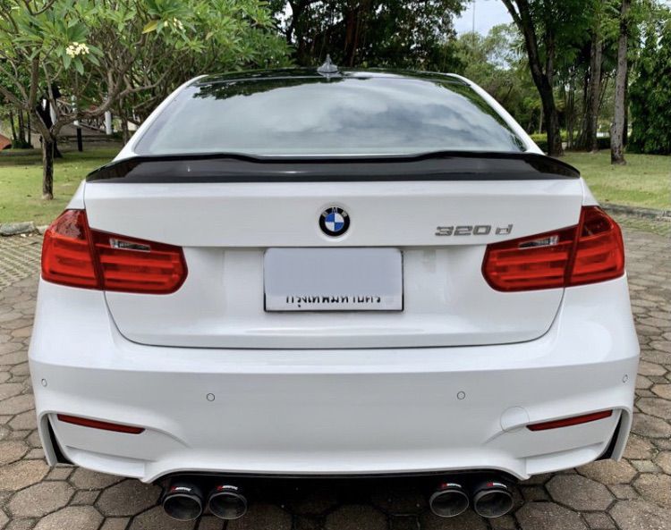 ชุดแต่ง Spoiler BMW F30 F80 สปอยเลอร์หลัง สีดำเงา PSM รูปที่ 13