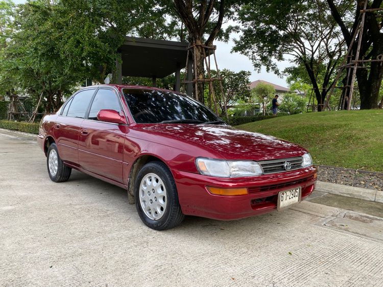 Toyota Corolla 1993 1.6 GLi Sedan เบนซิน ไม่ติดแก๊ส เกียร์อัตโนมัติ แดง