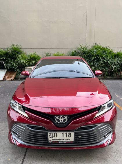 Toyota Camry 2019 2.0 G Sedan เบนซิน ไม่ติดแก๊ส เกียร์อัตโนมัติ แดง
